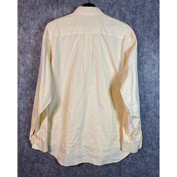 Vineyard Vines Mens Yellow 100% Cotton Whale Shirt Button Down - Large - Picture 3 of 6